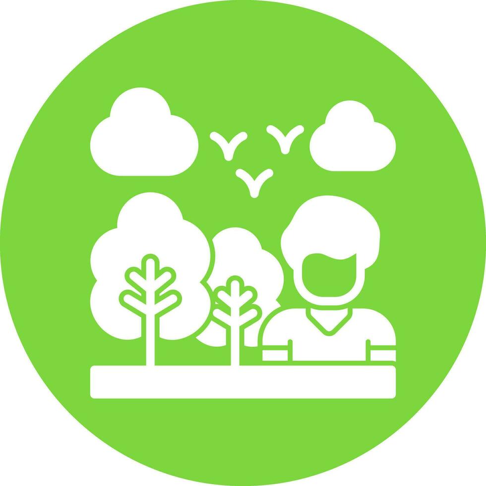 Adventurer Vector Icon Design