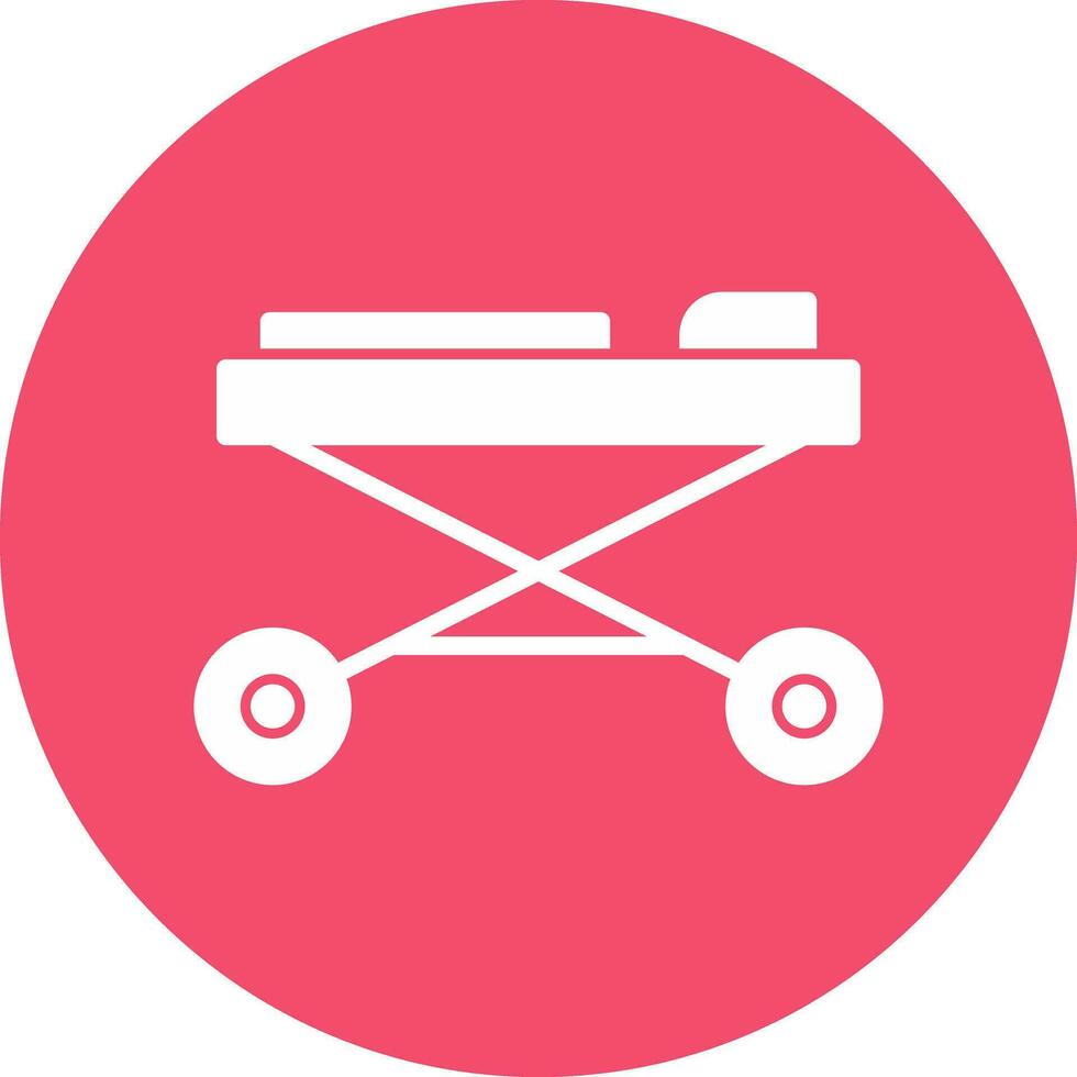 Stretcher Vector Icon Design