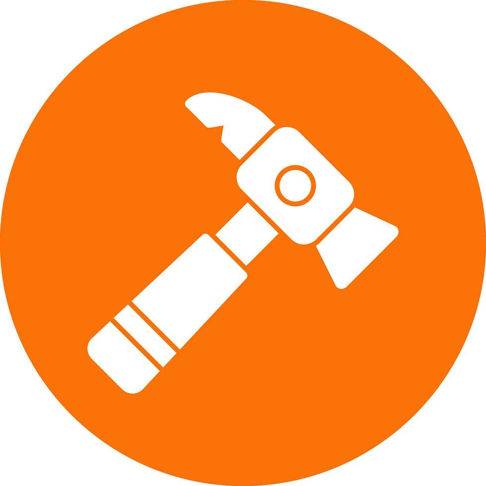 Inverse hammer Vector Icon Design