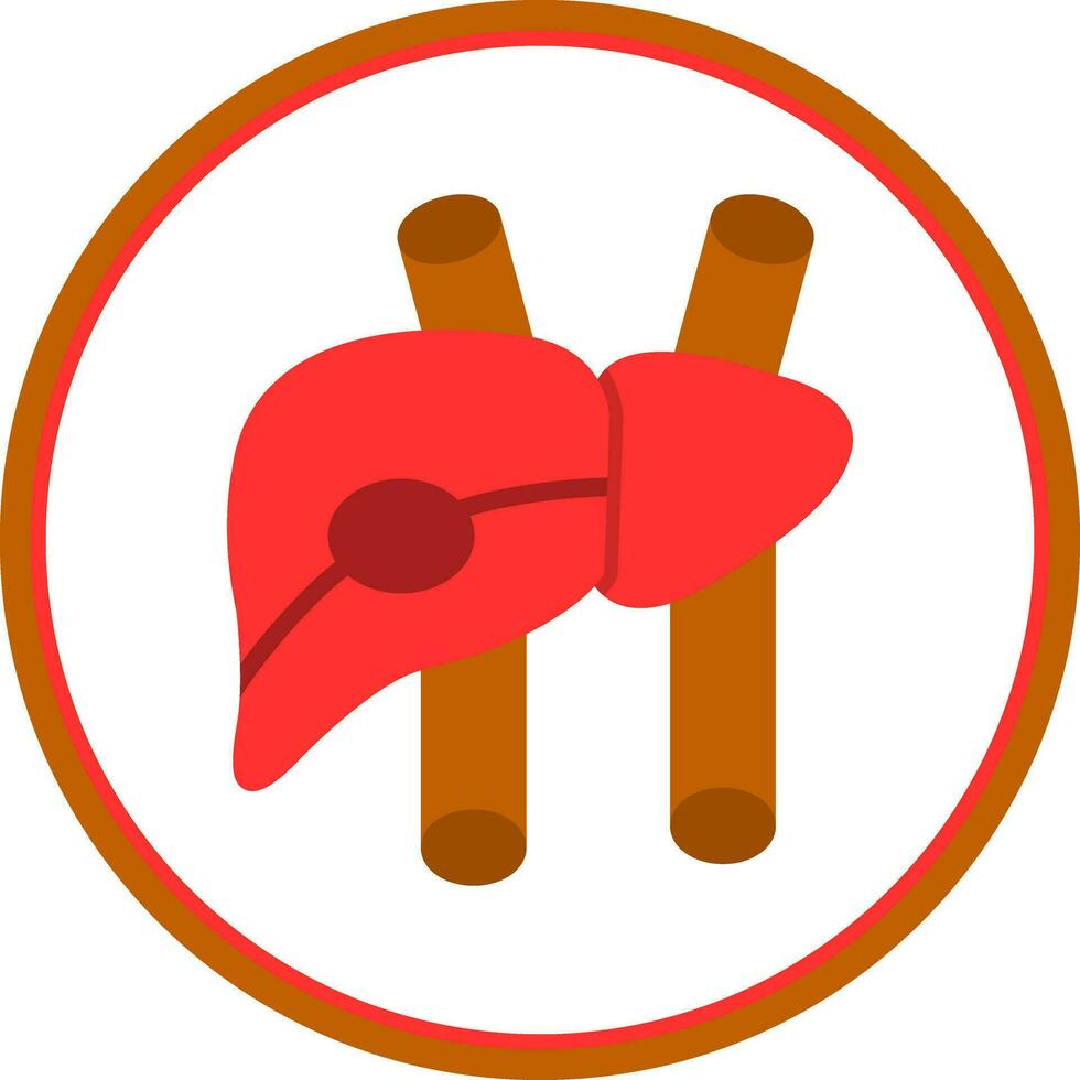 Liver Vector Icon Design