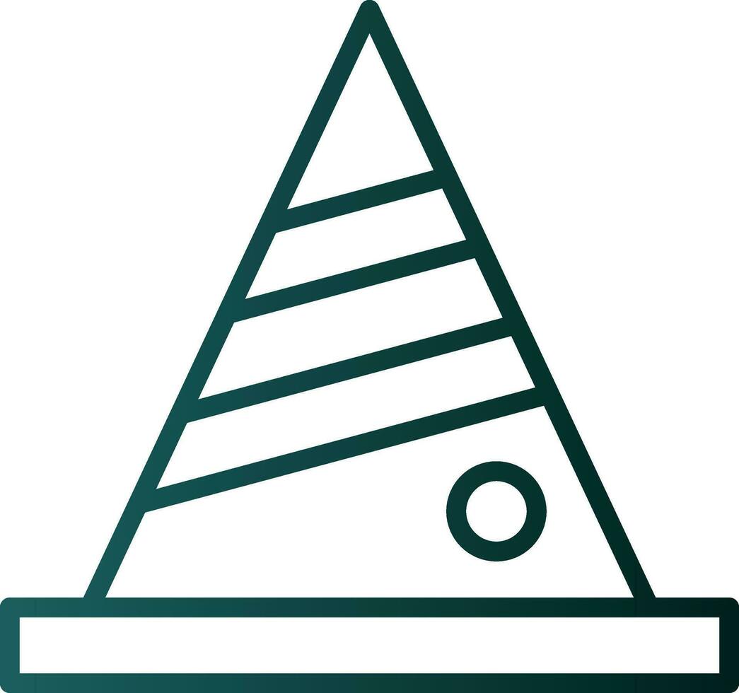 Cone Vector Icon Design