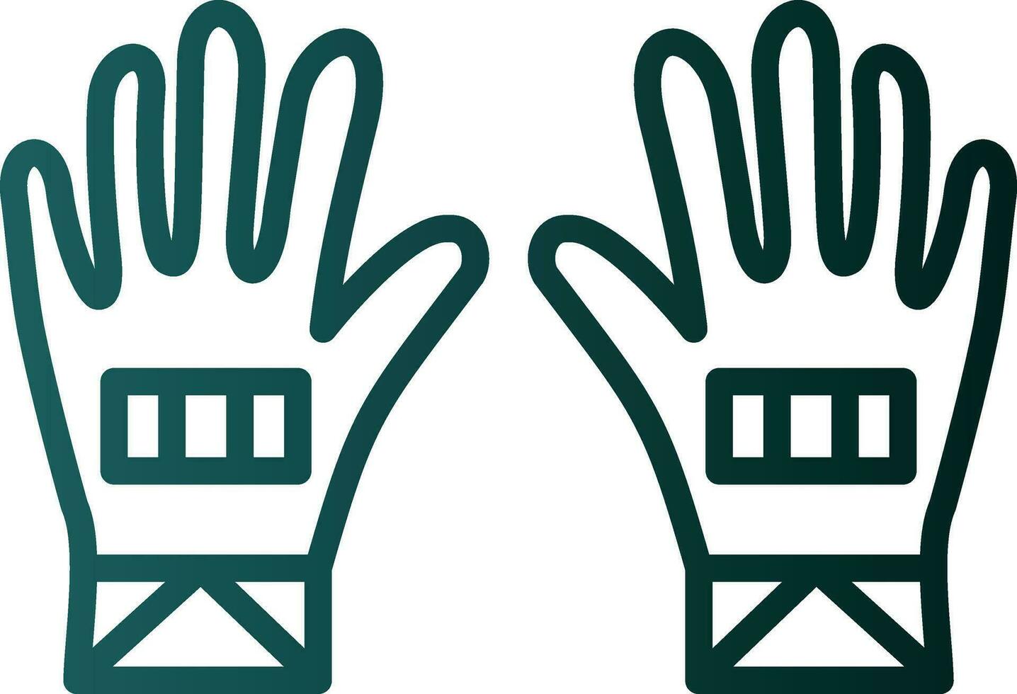 Gloves Vector Icon Design