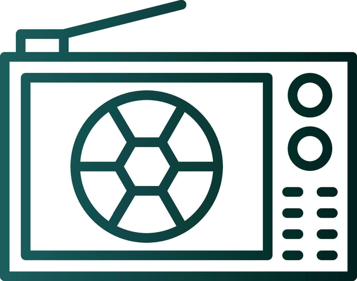 TV Vector Icon Design