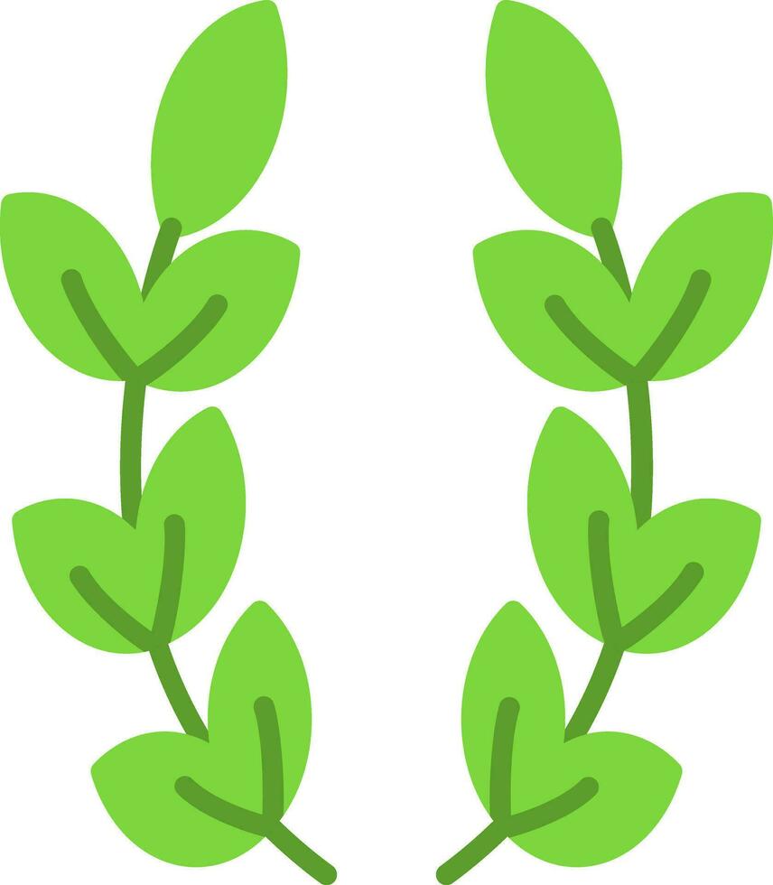Laurel Vector Icon Design