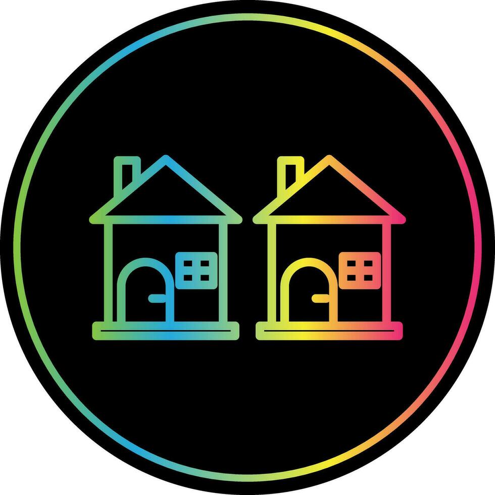 Houses Vector Icon Design