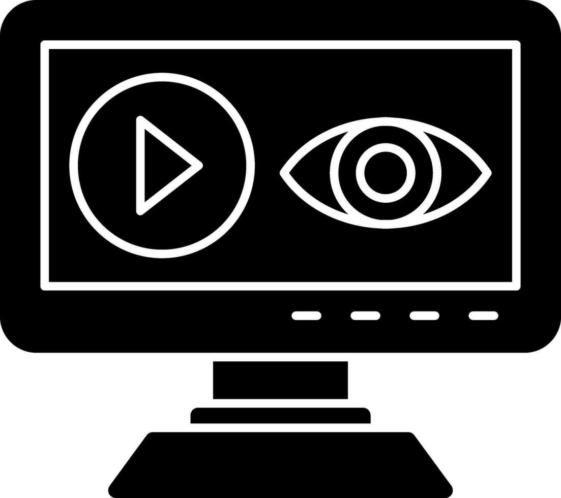 Views Vector Icon Design