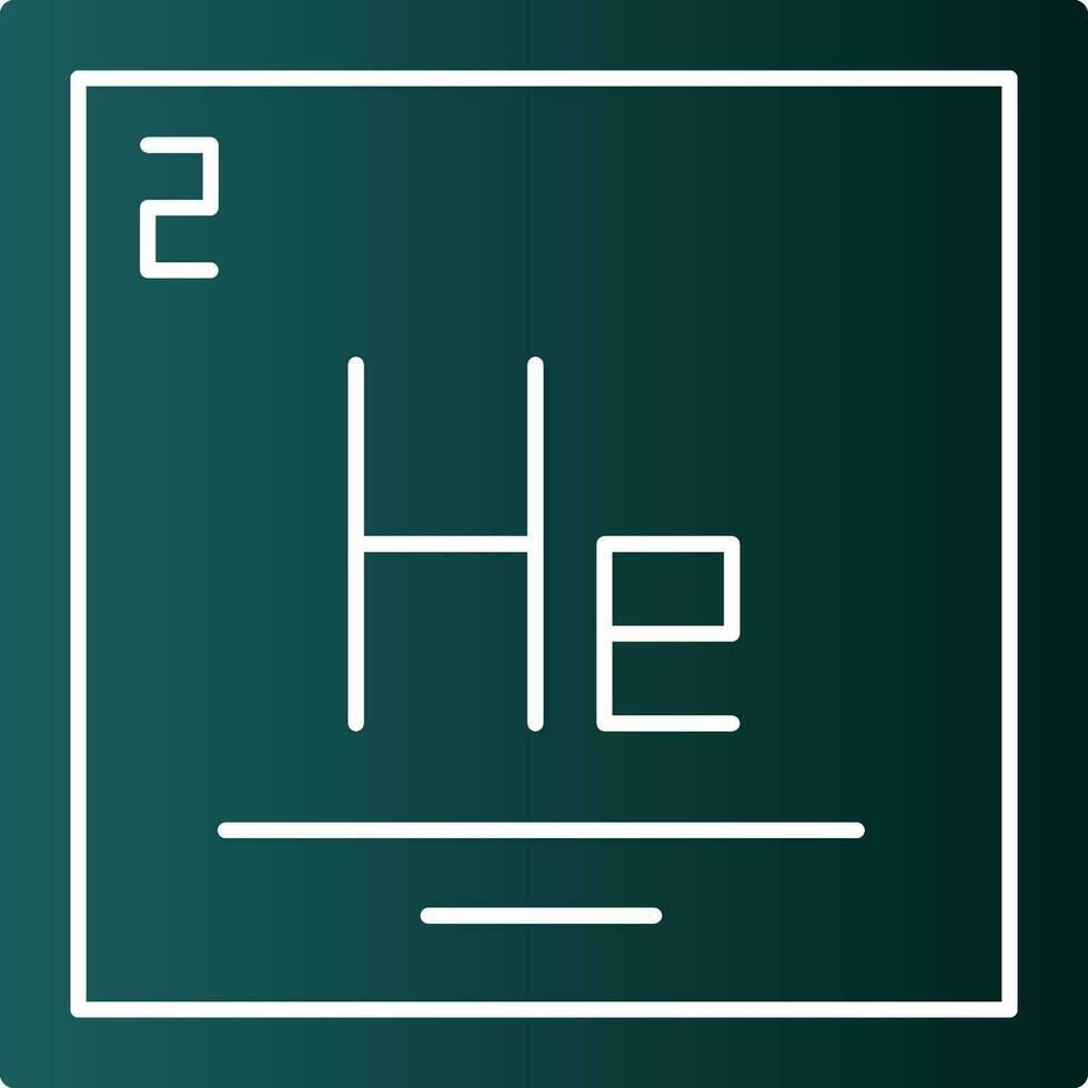 Helium Vector Icon Design