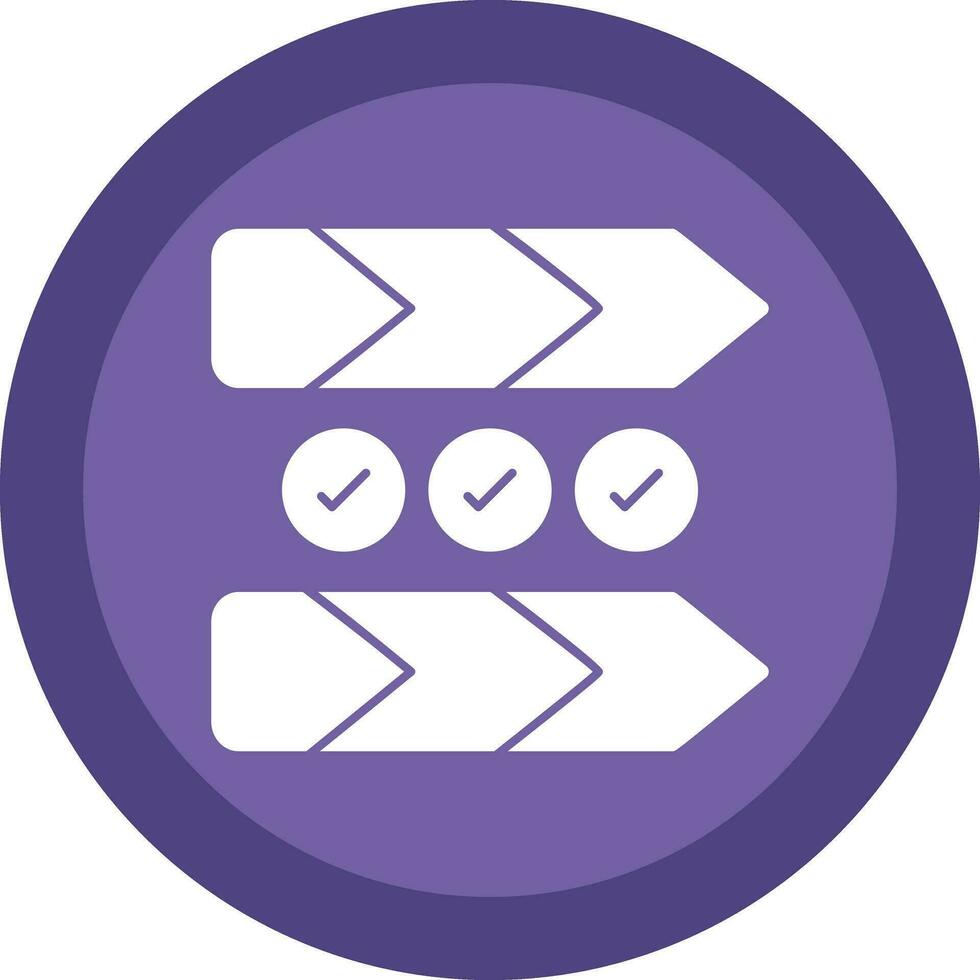 Value chain Vector Icon Design