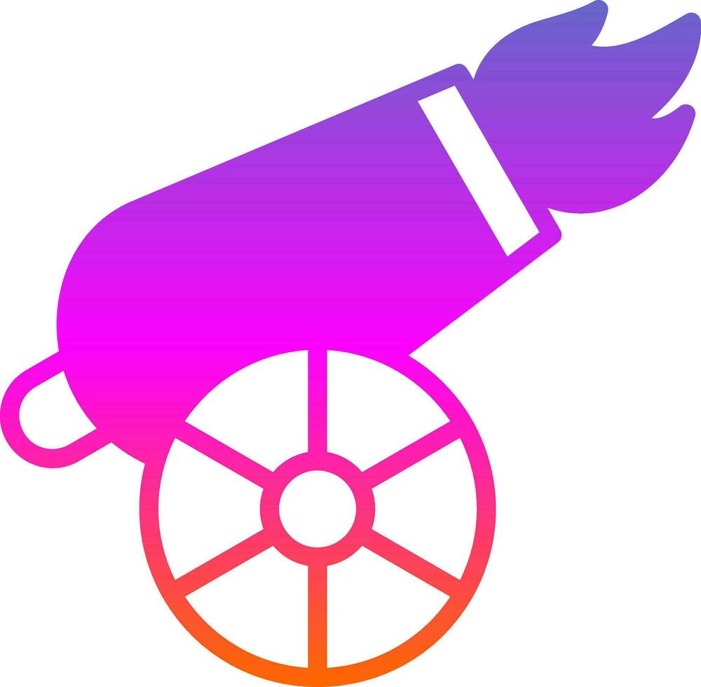 Cannon Vector Icon Design