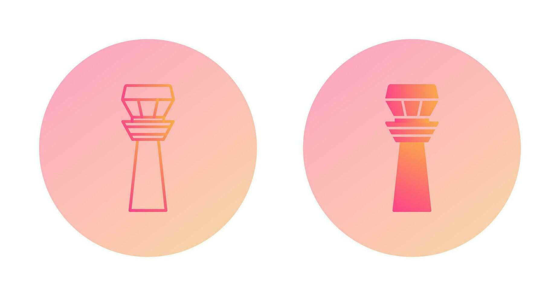 Control Tower Vector Icon
