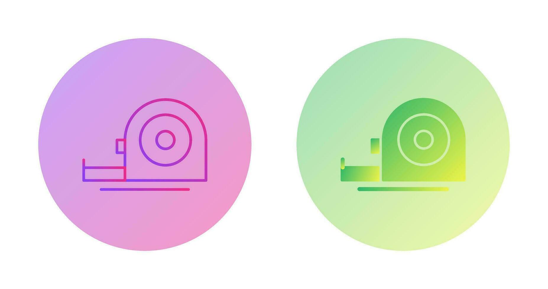 Measuring Tape Vector Icon