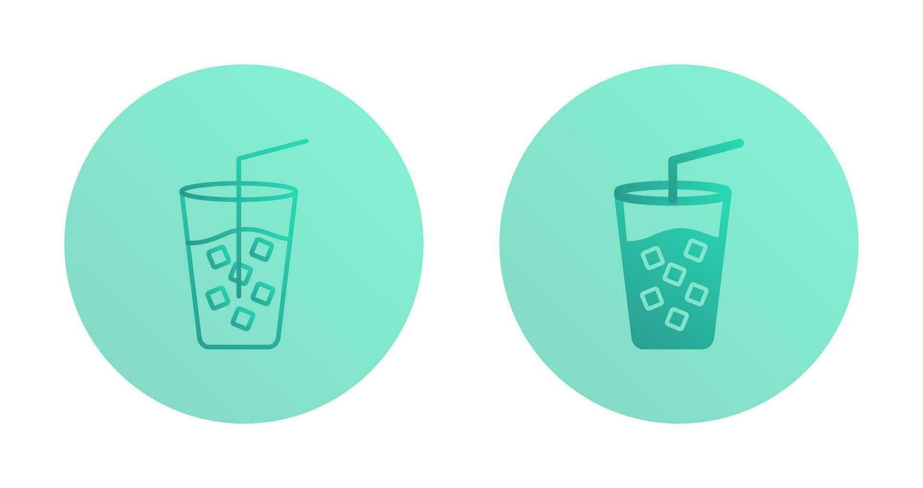 Cold Drink Vector Icon