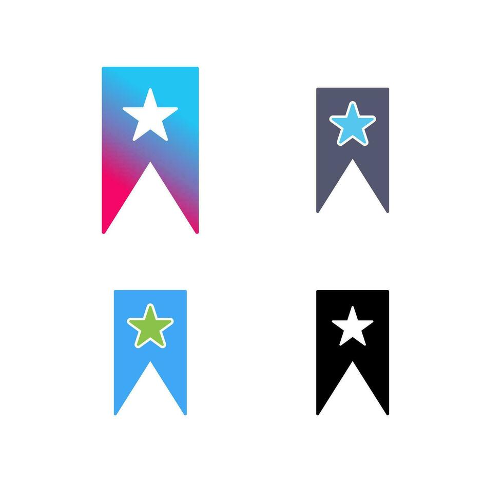 Unique Bookmarking Services Vector Icon