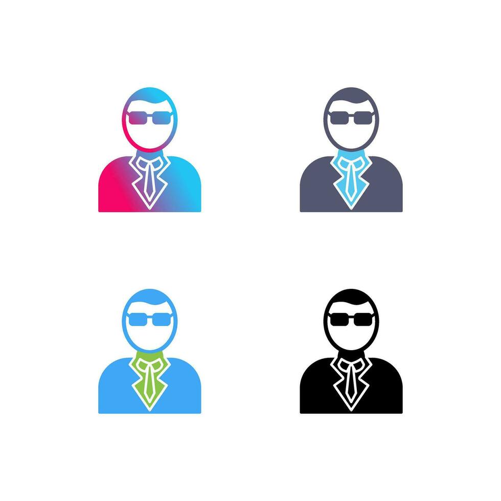 Casino Manager Vector Icon