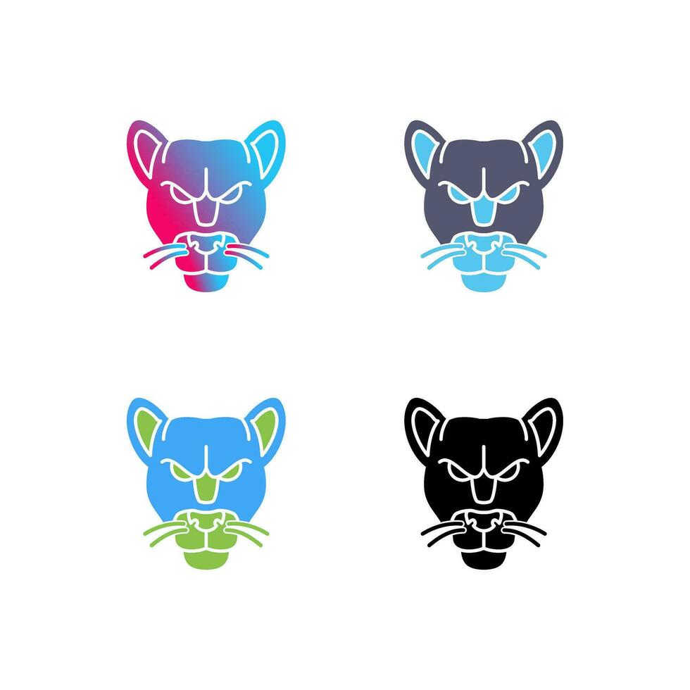 Black Panther Vector Icon