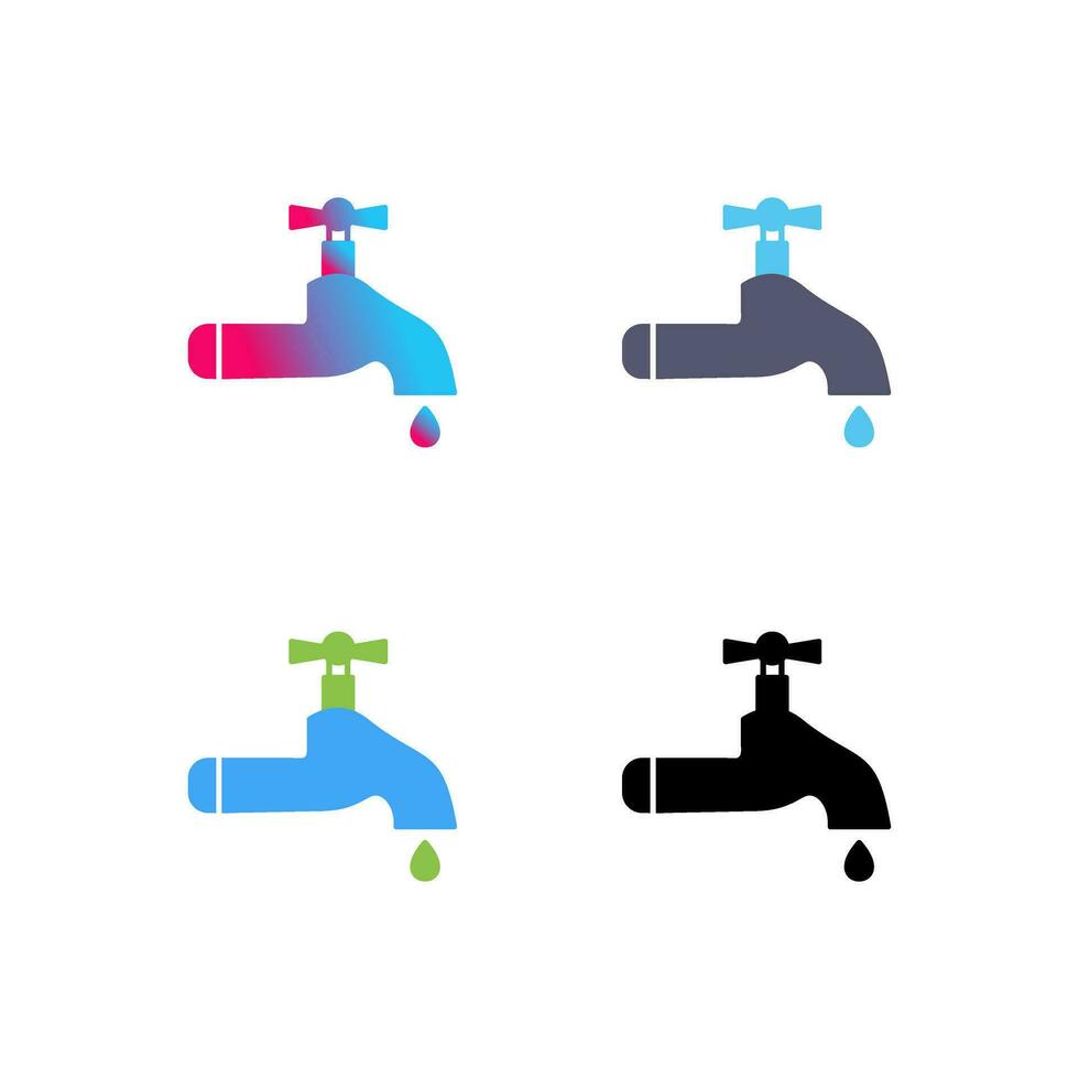 Water Tap Vector Icon