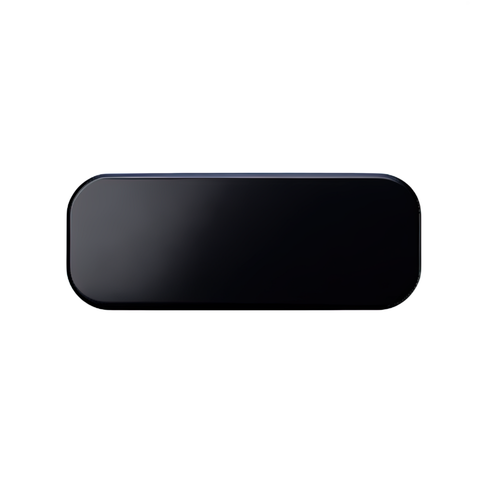 rectangle Button 3d element png