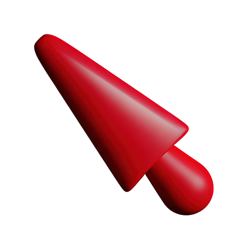Cursor 3d element png