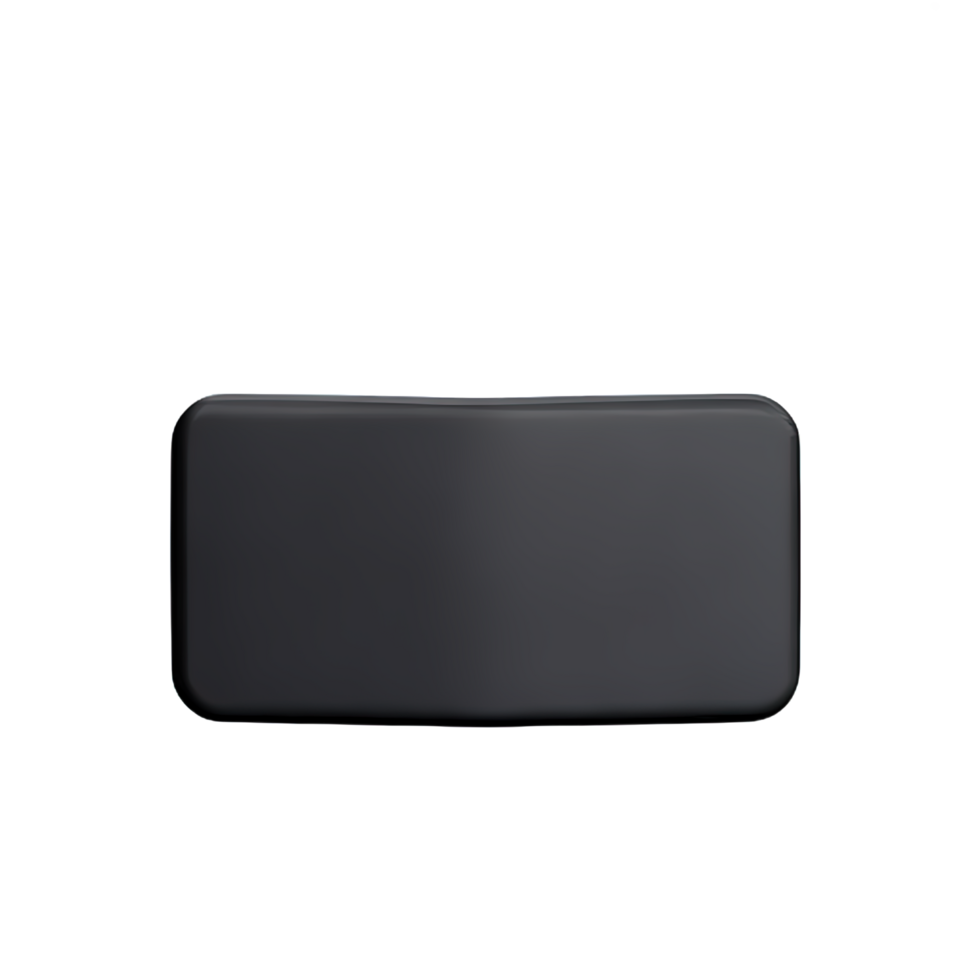 rectangle Button 3d element png