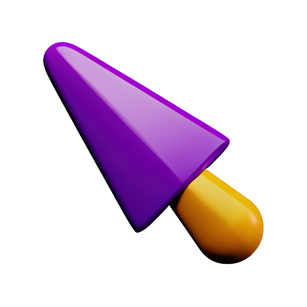 Cursor 3d element png