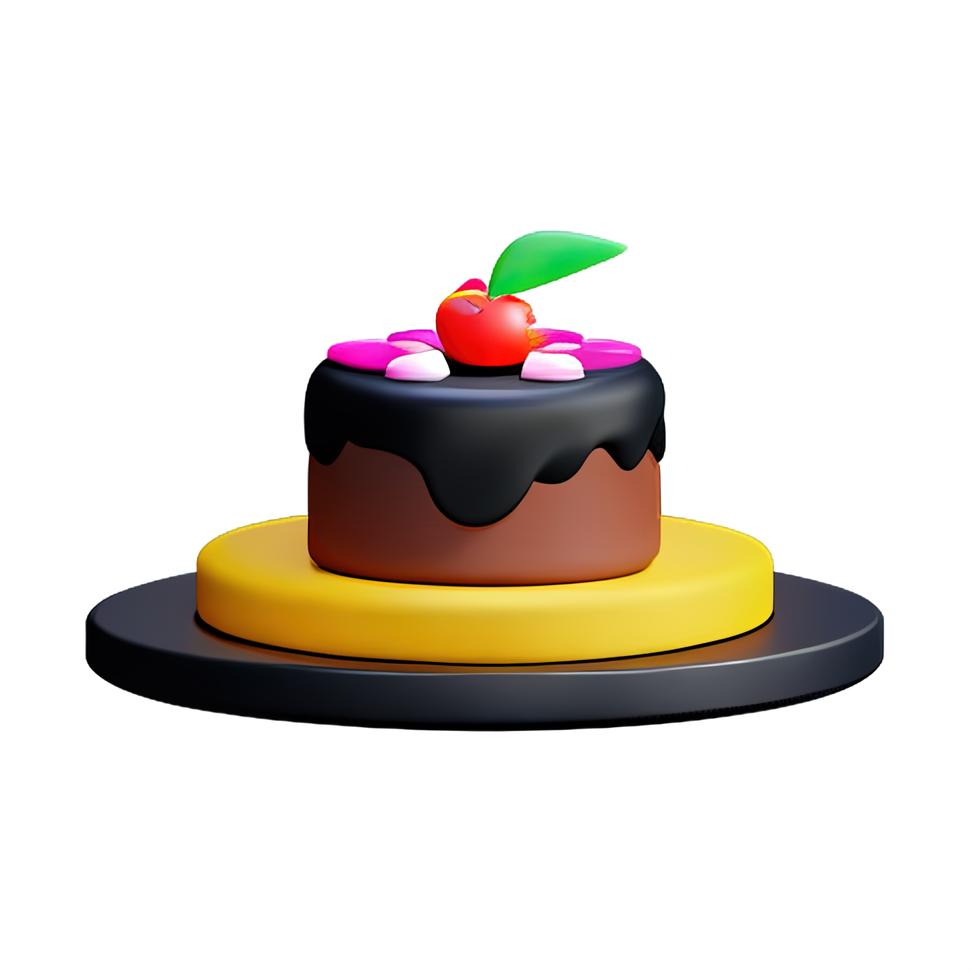 Cake 3D element 25208576 PNG