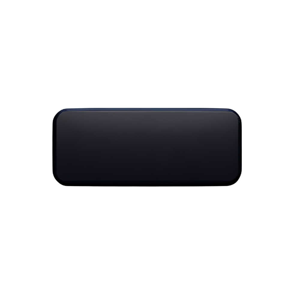 rectangle Button 3d element png