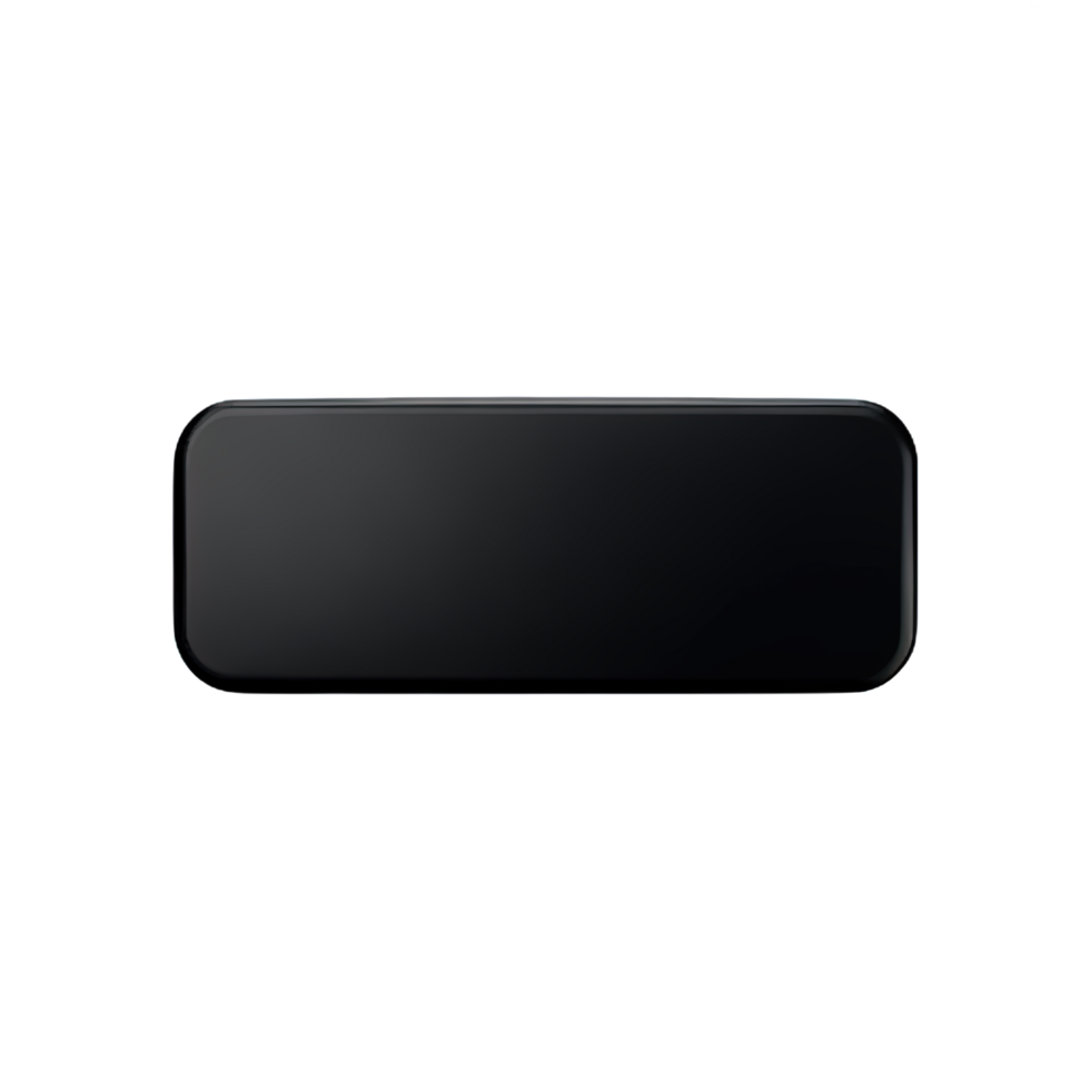 rectangle Button 3d element png