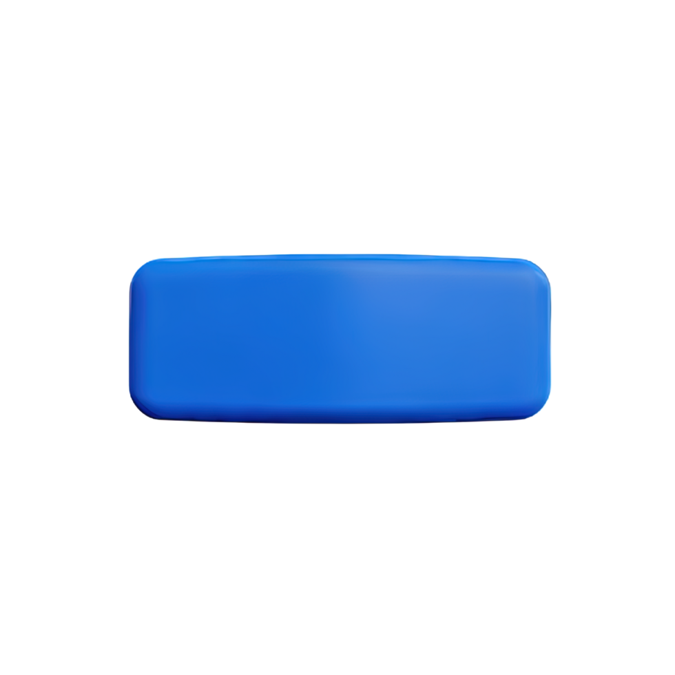 rectangle Button 3d element png