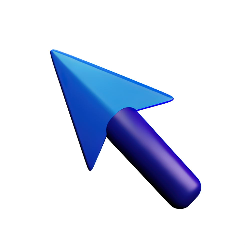 cursore 3d elemento png