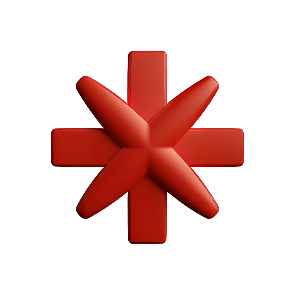 3d icon cross mark png