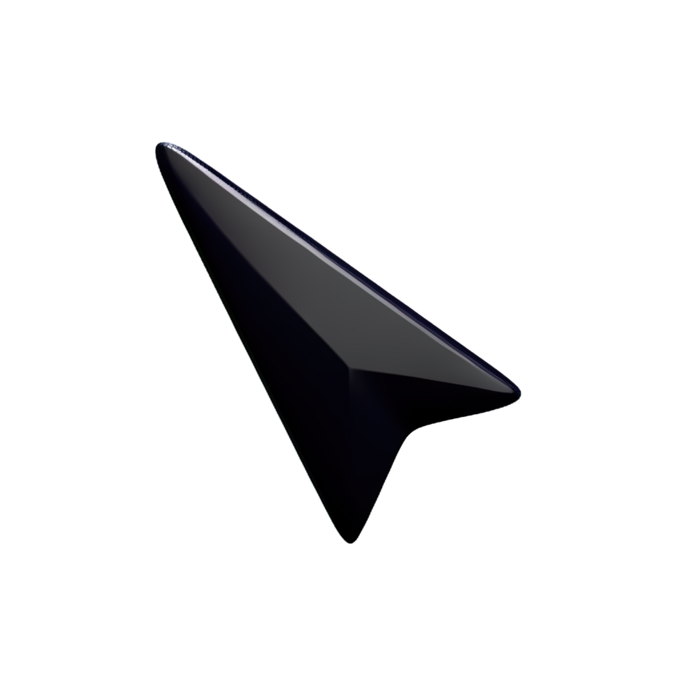 Cursor 3d element png