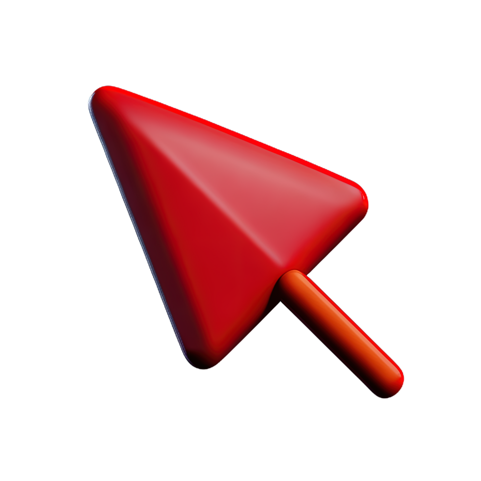 Cursor 3d element png
