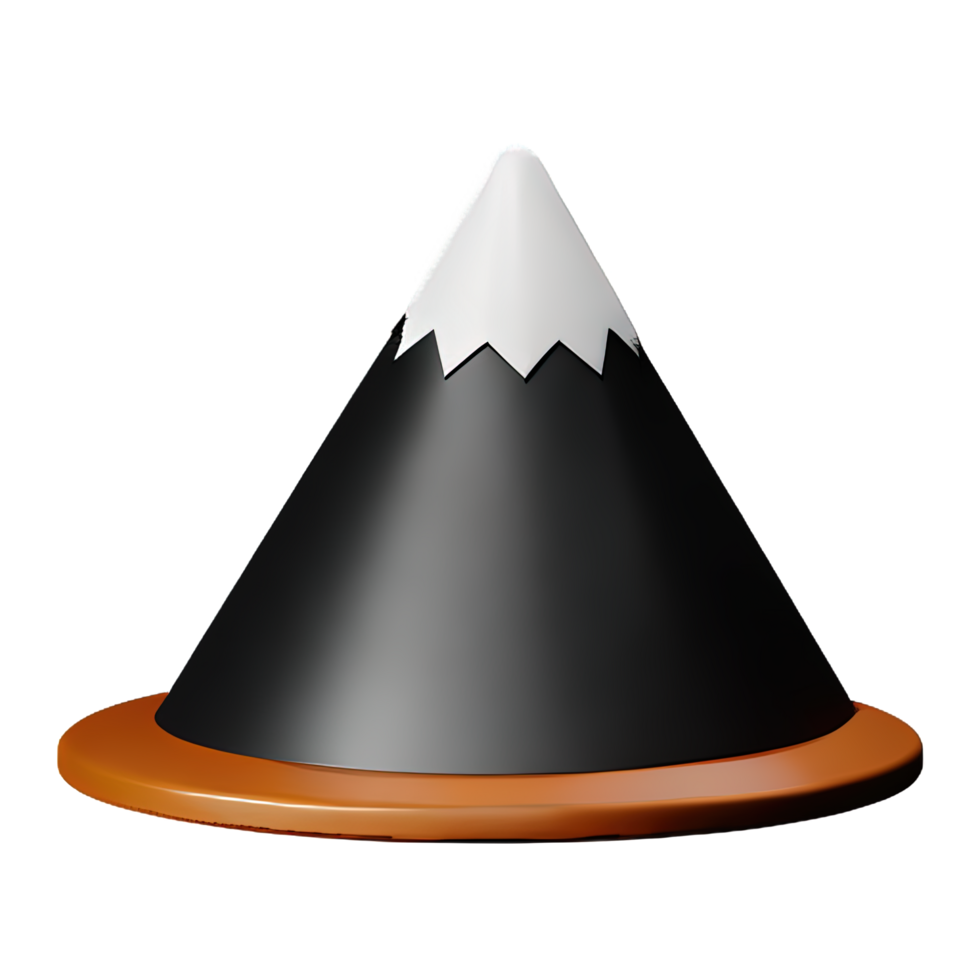 Mountain 3D Illustration png