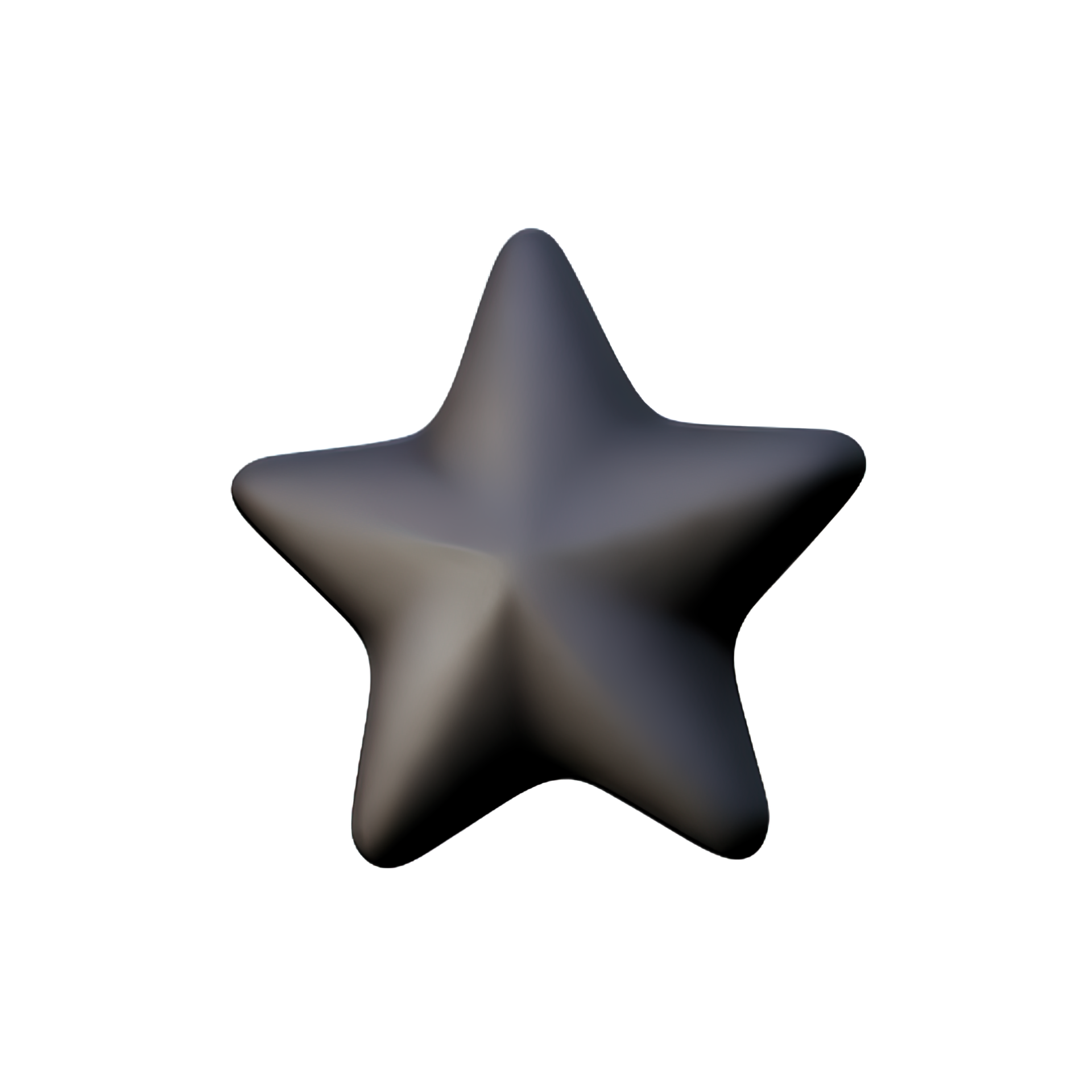 3D Floating Element Star Icon 25208847 PNG
