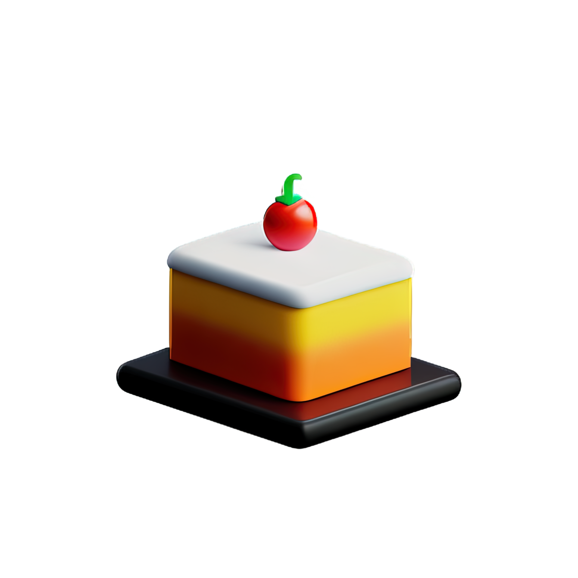 Cake 3D element 25208898 PNG