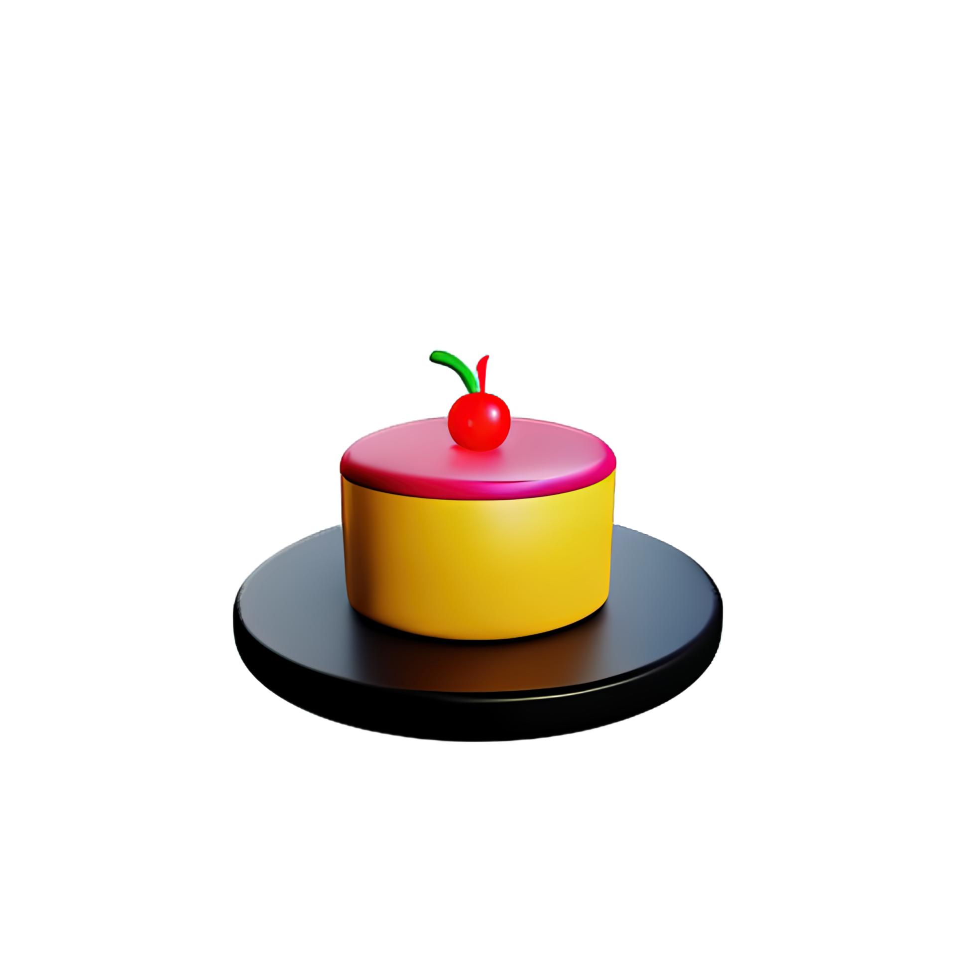 Cake 3D element 25208912 PNG