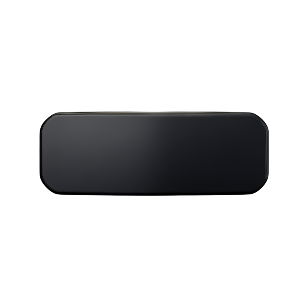 rectangle Button 3d element png