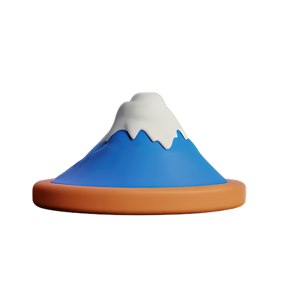 Mountain 3D Illustration png