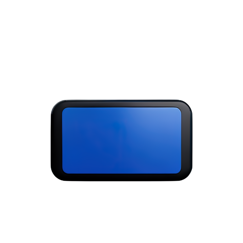 rectangle Button 3d element png