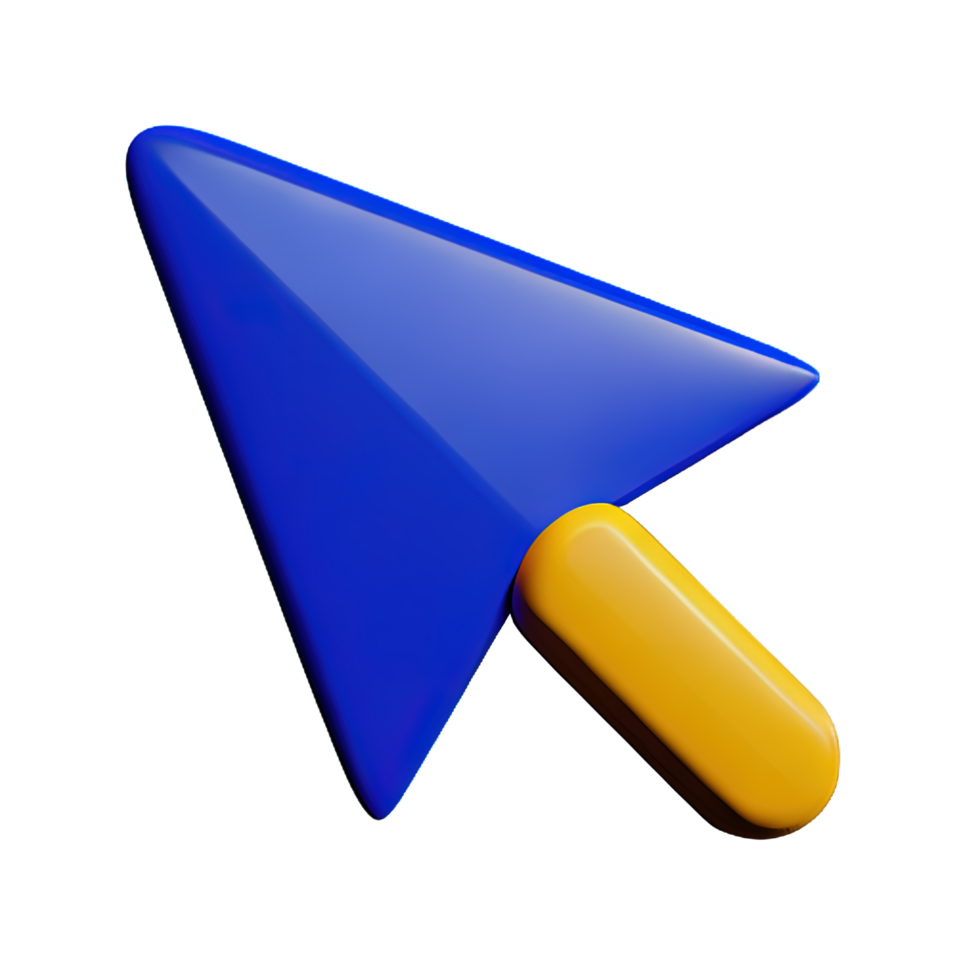 cursore 3d elemento png