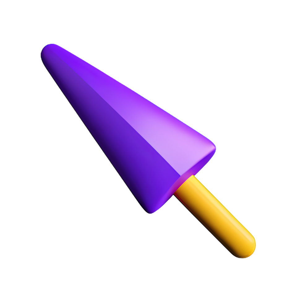 Cursor 3d element png