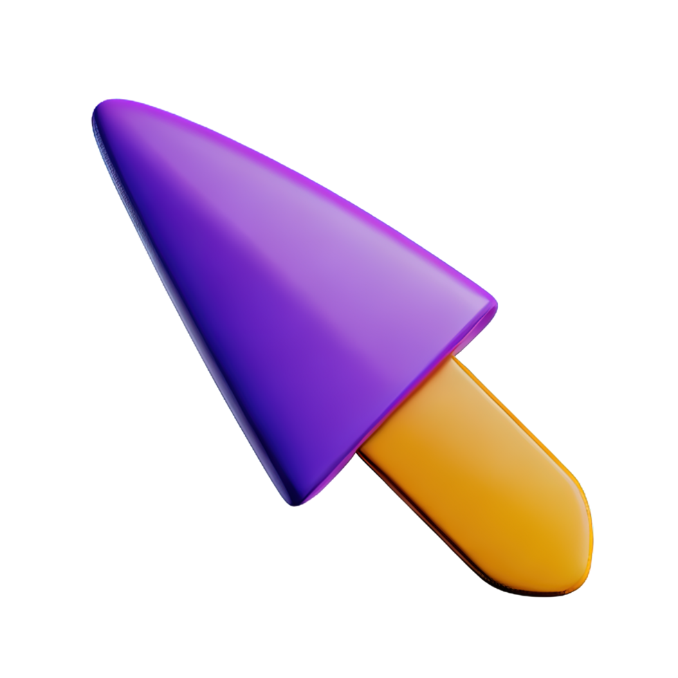 Cursor 3d element png