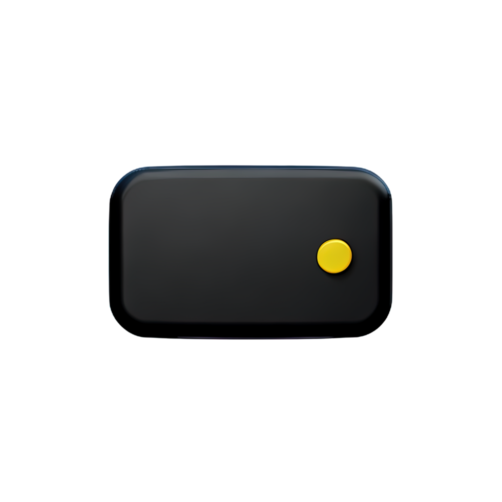 rectangle Button 3d element png