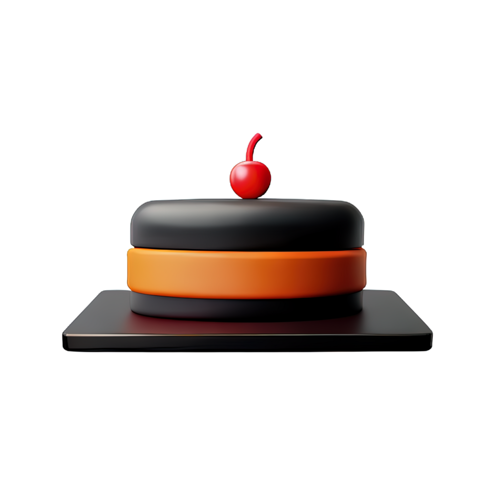 Cake 3D element png