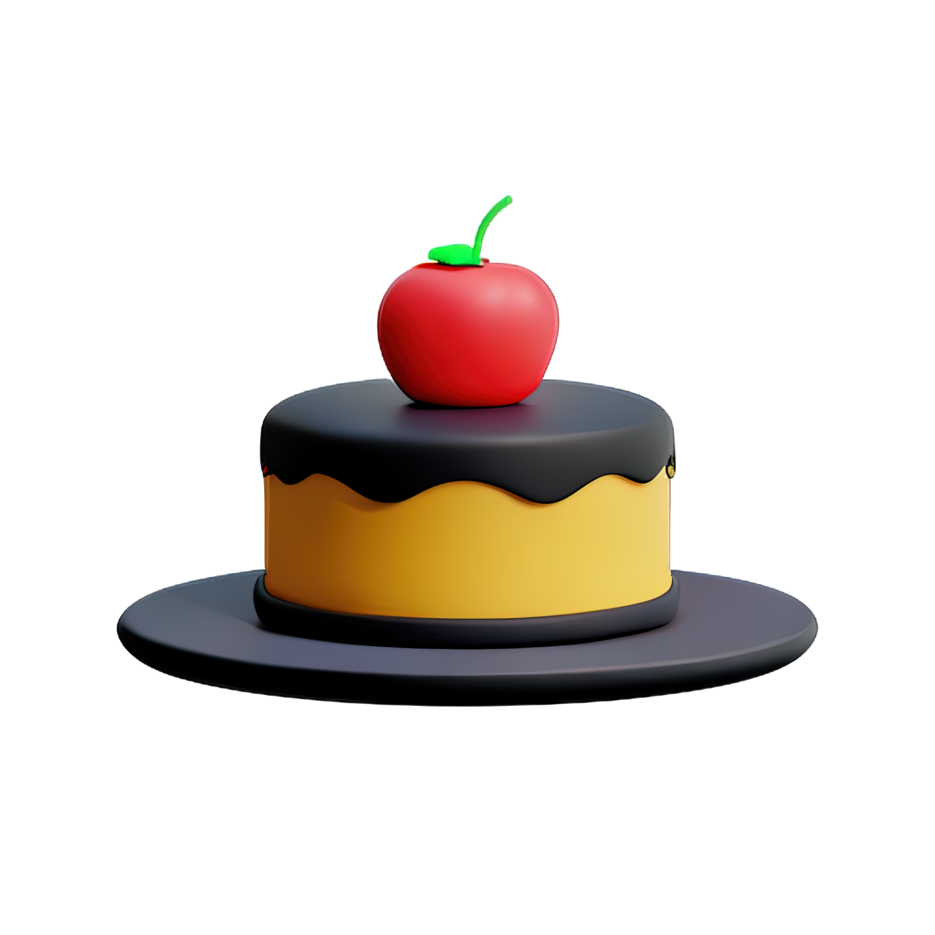 Cake 3D element 25209175 PNG