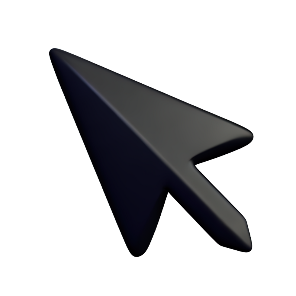 cursor 3d element png