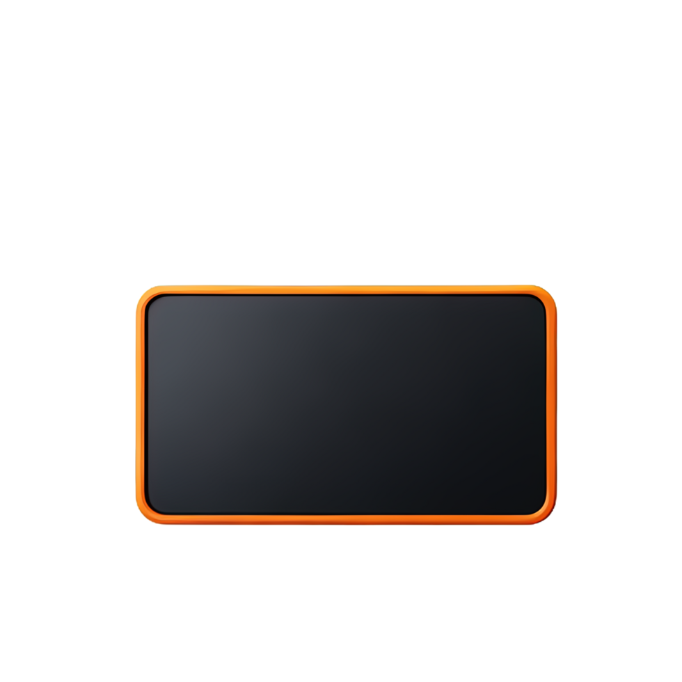 rectangle Button 3d element png