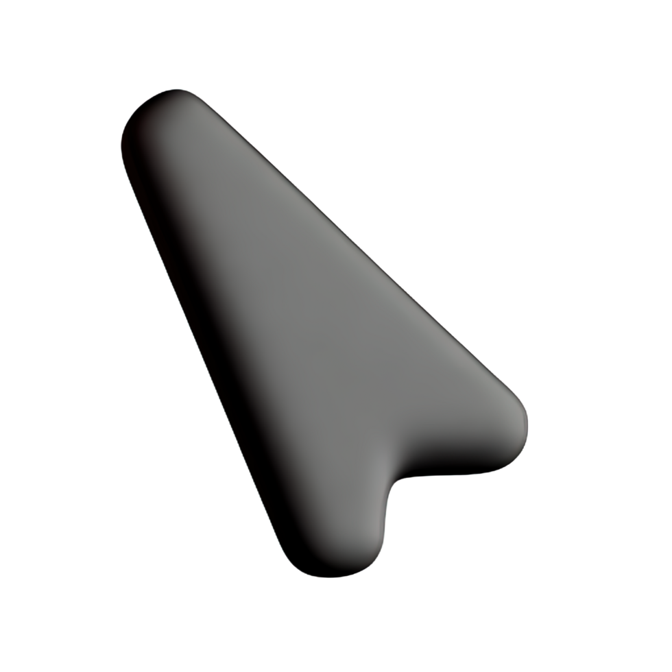 Cursor 3d element png