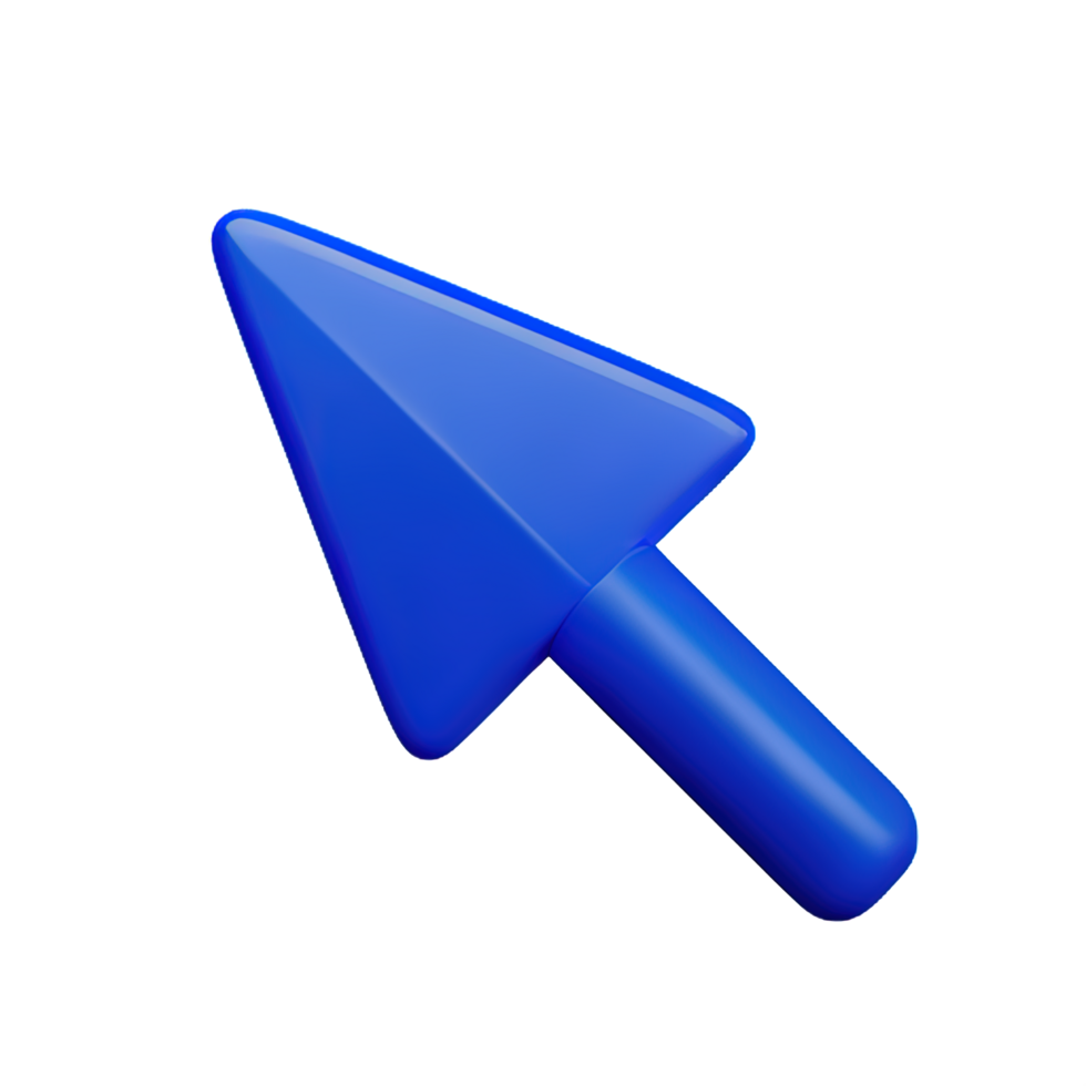 Cursor 3d element png