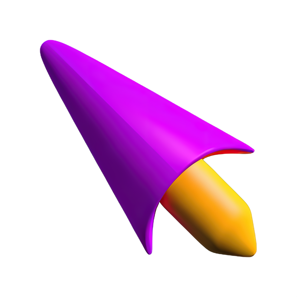 cursore 3d elemento png